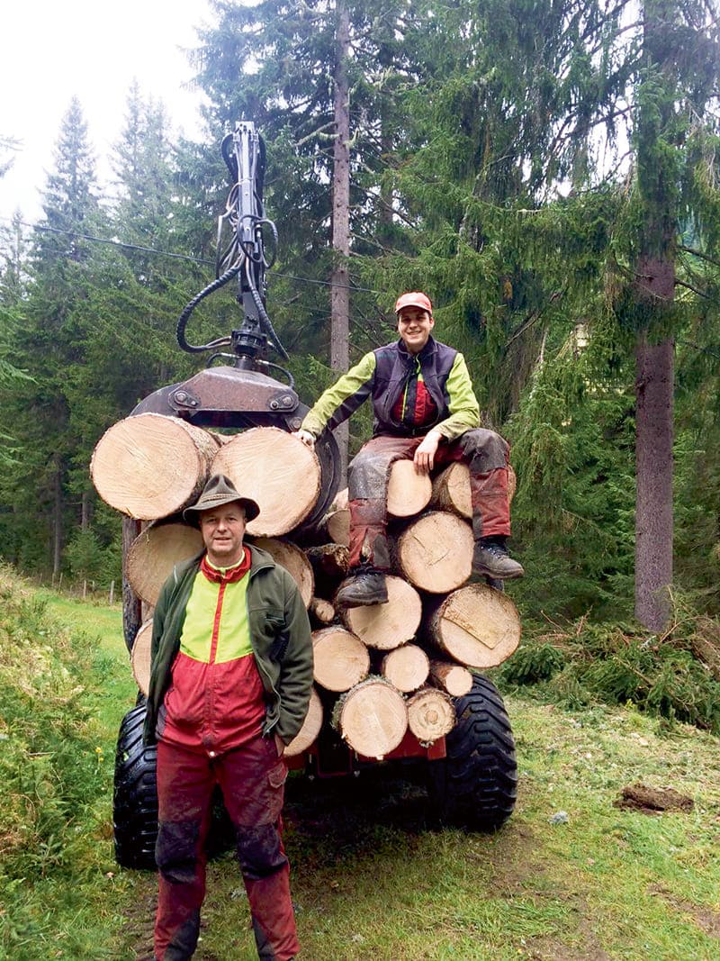 Klimafitte Wälder und Bauen mit eigenem Holz